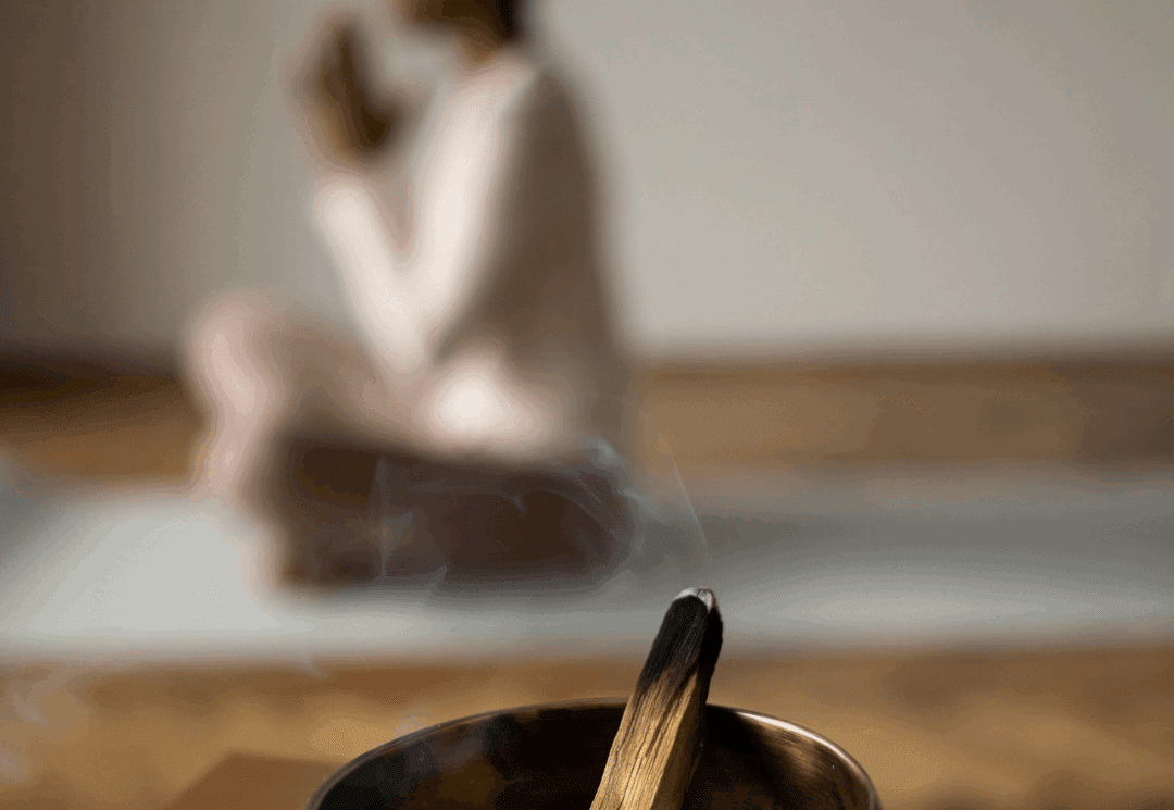 Sahumerios en la meditación