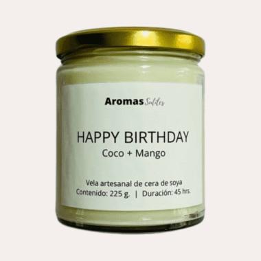 happy birthday candle